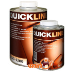 QuickLine QC-7200 MS лак прозрачный 1л + отвердитель MC QuickLine