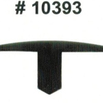 HCK 10393 GM клипса 7,1мм, шляпка 40мм