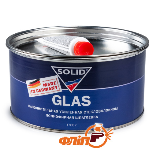 Solid GLAS Шпатлевка с стекловолокном 1.7кг фото