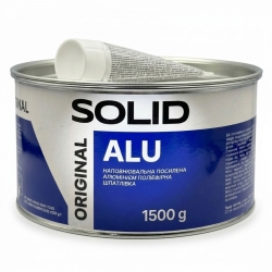 Шпатлевка с алюминием Solid Alu 1,5 кг для ремонта кузова фото
