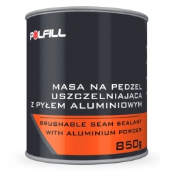Герметик кистевой с алюминиевым порошком Polfill, серый, 850г фото