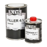 KDS Filler Normal акриловый грунт черный 4:1, 1л
