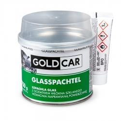 GOLDCAR Шпатлевка Glass со стекловолокном 0.75кг фото