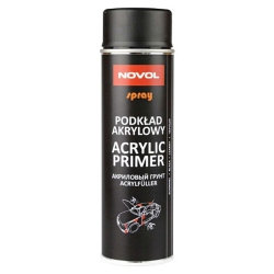 Novol Spray Acrylic Primer аэрозольный грунт черный, 500мл фото