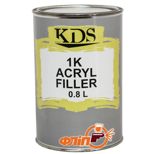 KDS 1K ACRYL FILLER бежевый, 0,8л фото