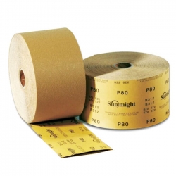 Бумага абразивная в рулоне Sunmight Rol Gold P60, 50м фото