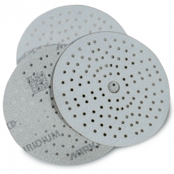 Абразивный диск Mirka IRIDIUM Multihole P320, 150мм фото