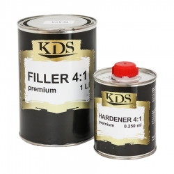 KDS Filler Premium акриловый грунт белый 4:1, 1л фото