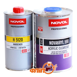 Novol NOVAKRYL 590 HS 1л + отвердитель 0.5л фото