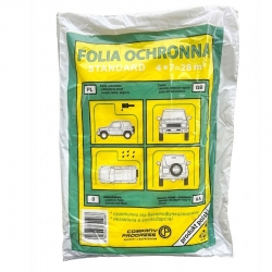 Пленка маскировочная прозрачная 4x7 м, 7 мкм фото