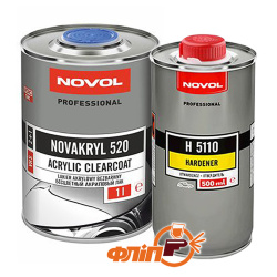 Novol NOVAKRYL 520 VHS 1л + отвердитель 0.5л фото