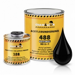 Chamaeleon 488 Optimal HS 5+1 Грунт черный акриловый 1л + 288 отвердитель 0,2л фото